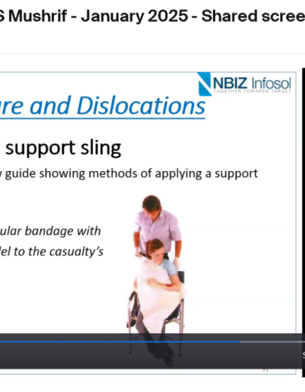 Basic First Aid Training